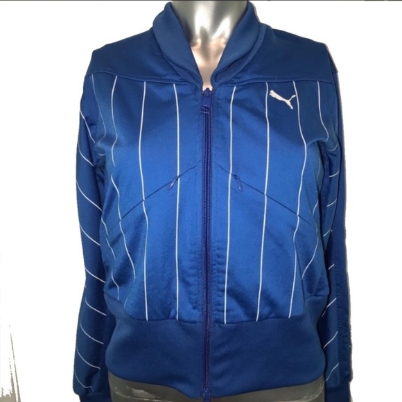 Puma Tops - Royal blue puma track jacket